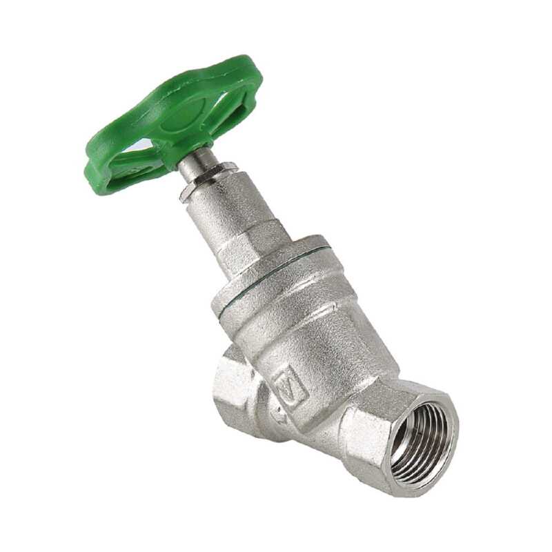 Valtec VT.052 Вентиль прямоточный НИКЕЛЬ 1/2"