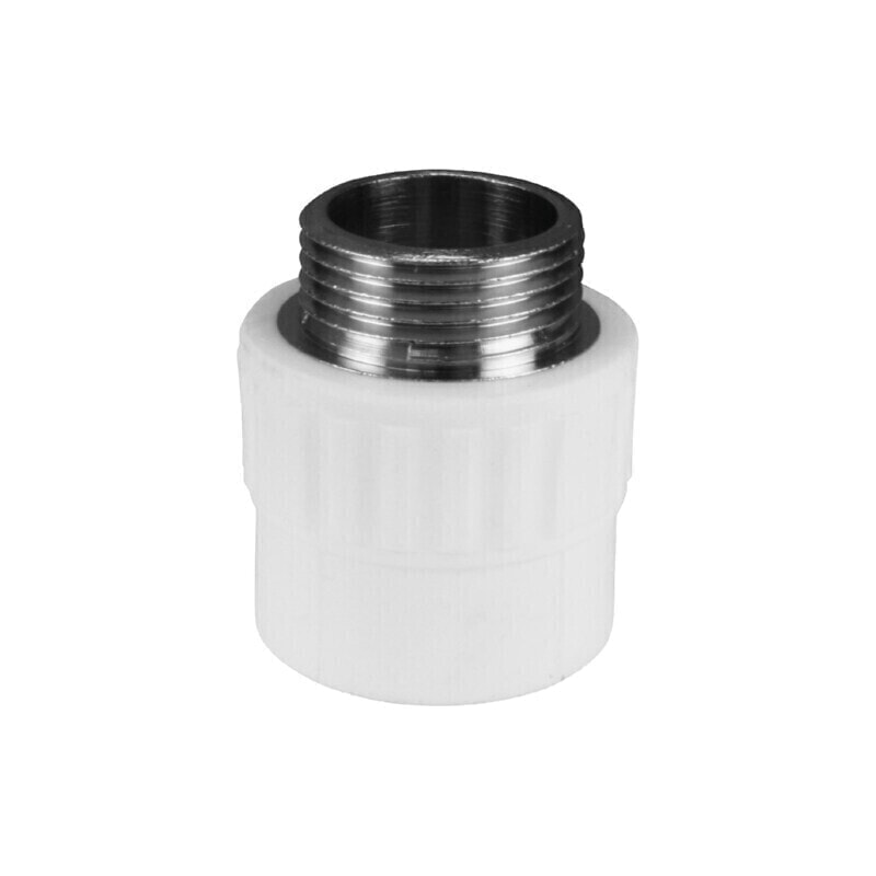 ValFex Муфта переходная НР 25 x 3/4" ( уп 100/25 шт.) БЕЛАЯ