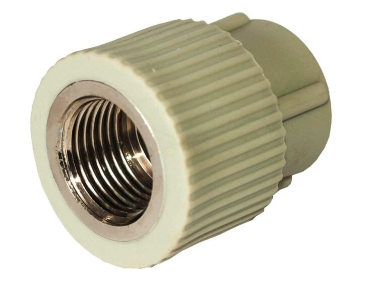 ValFex Муфта комб.разъём.(американка) с внутренней резьбой 20х1/2" (200/25) (Valfex) СЕРАЯ
