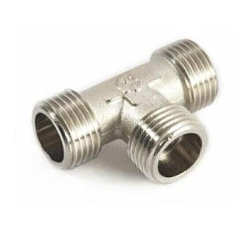 STI Тройник 1/2" НАР-НАР-НАР никелированный