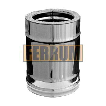 ФЕРРУМ Сэндвич 0,25м (430/0,5мм + нерж.) Ф160х250