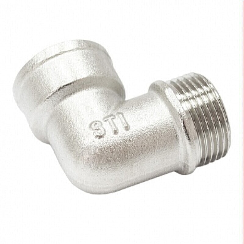 STI Угольник Вн-Нр 1/2" никелированный