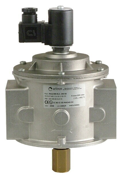 Seitron Клапан газовый электромагнитный EVGNС-4L114 НЗ ВР 11/4"