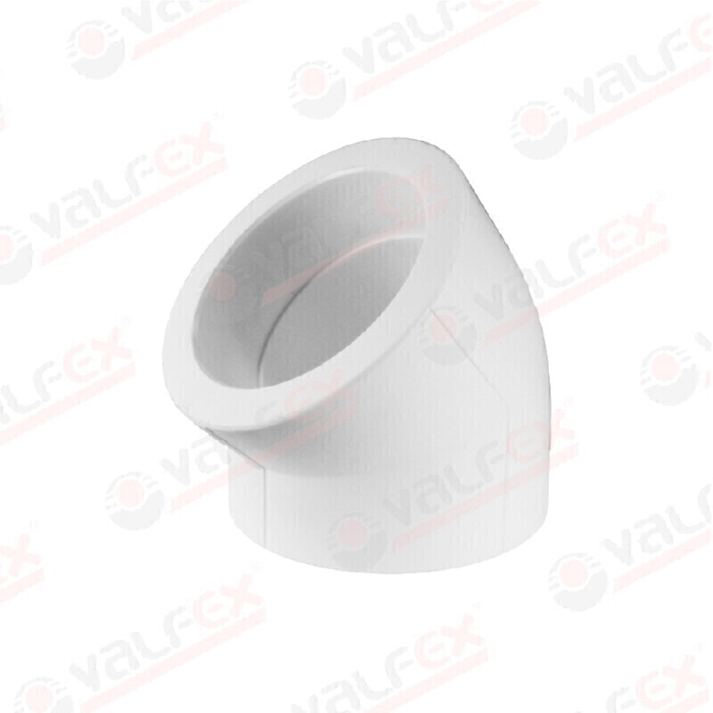 ValFex Угол 45гр. х 20 ( уп 400/100 шт.) БЕЛЫЙ