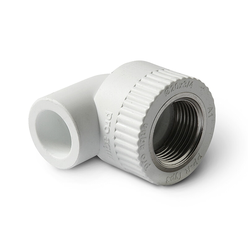 PRO AQUA Угольник комб. ВР 32-1/2" белый PA26015 