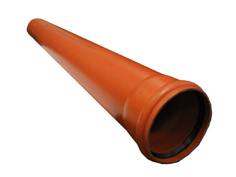 Хемкор ПВХ Труба канализационная наружная 160x4,0х3000 SN4