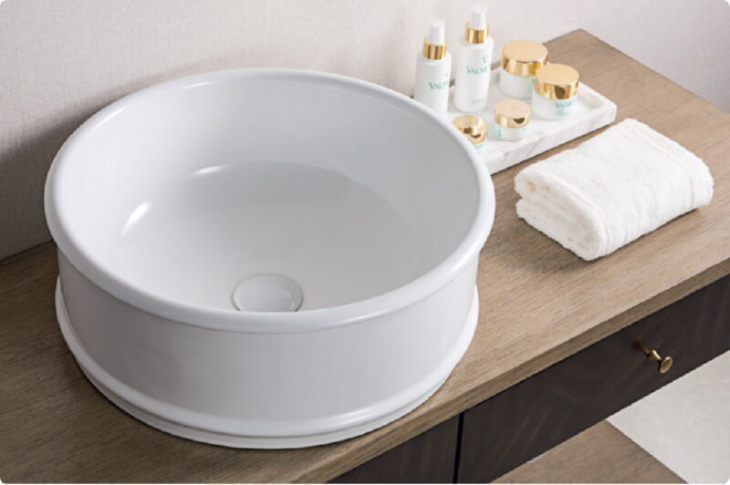BelBagno Раковина накладная керамическая круглая BB1383