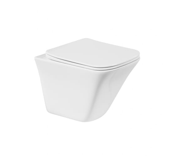 BelBagno Унитаз подвесной безободковый с креплением, MARMI BB052CHR  