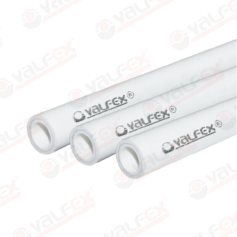 ValFex Труба армированная ALUMINIUM, SDR 6 PN25, ø 25х4,2 мм ( уп.100 м.) БЕЛАЯ