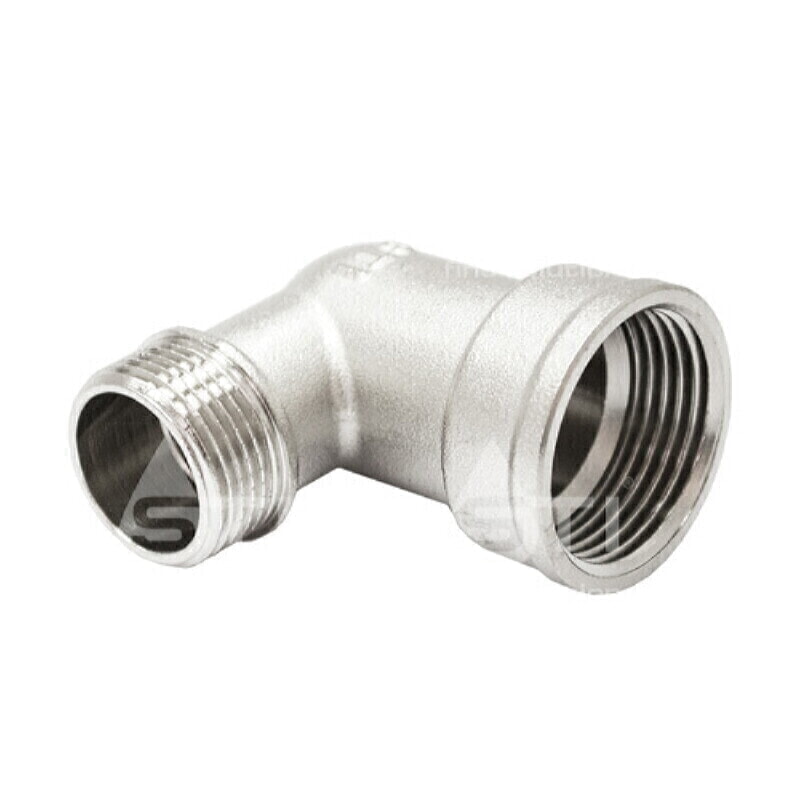 STI Уголок переходной  ВН-НР 3/4"х1/2" никелированный