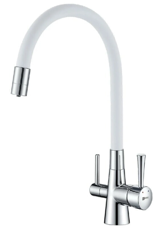 Lemark COMFORT LM3075C-White Смеситель для кухни с подключением к фильтру с питьевой водой, белый