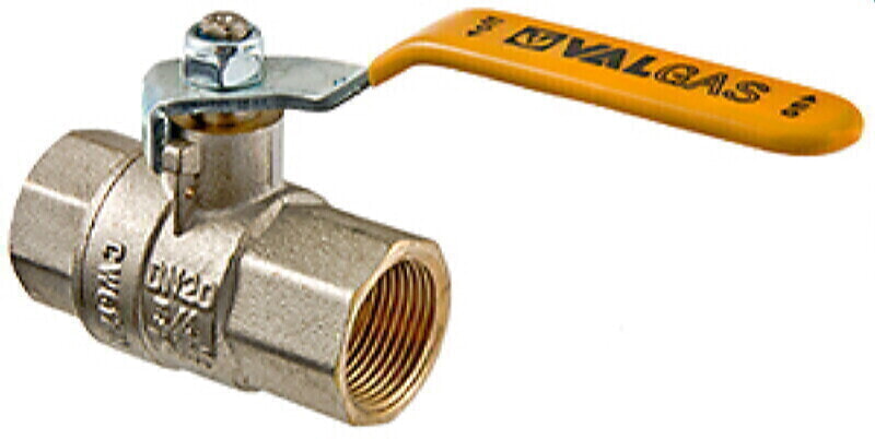 Valtec VT.271 Кран шар газ вн-вн 3/4" VALGAS  флажковая ручка