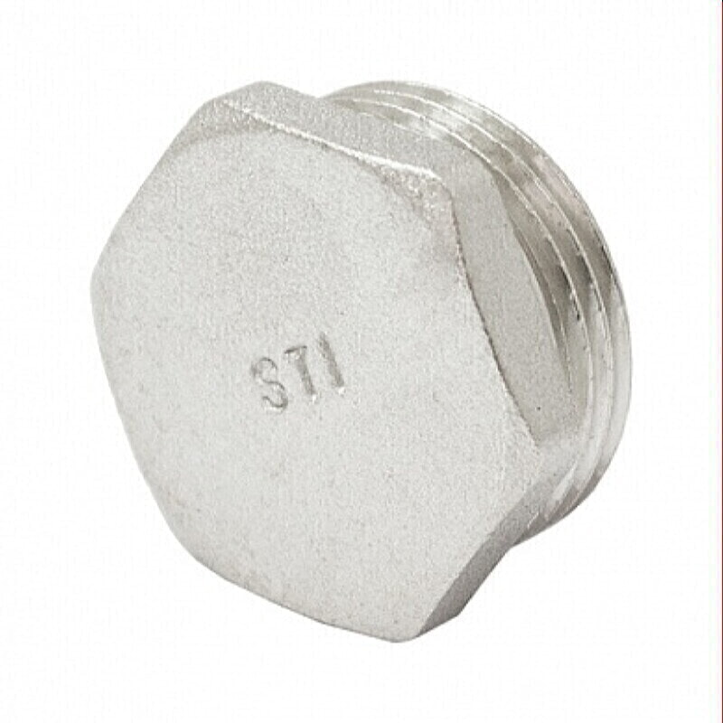 STI Пробка 1/2" НР никелированная