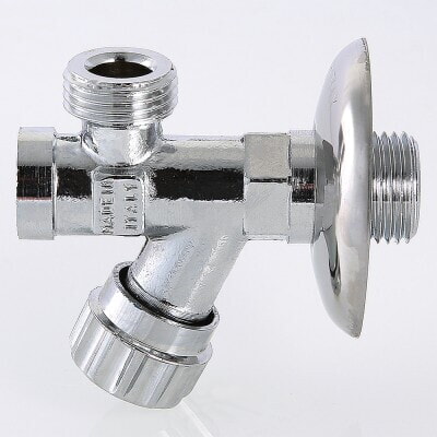 Valtec VT282 Вентиль угл. с фильтр., для подкл. с/т приборов 1/2"х3/4"