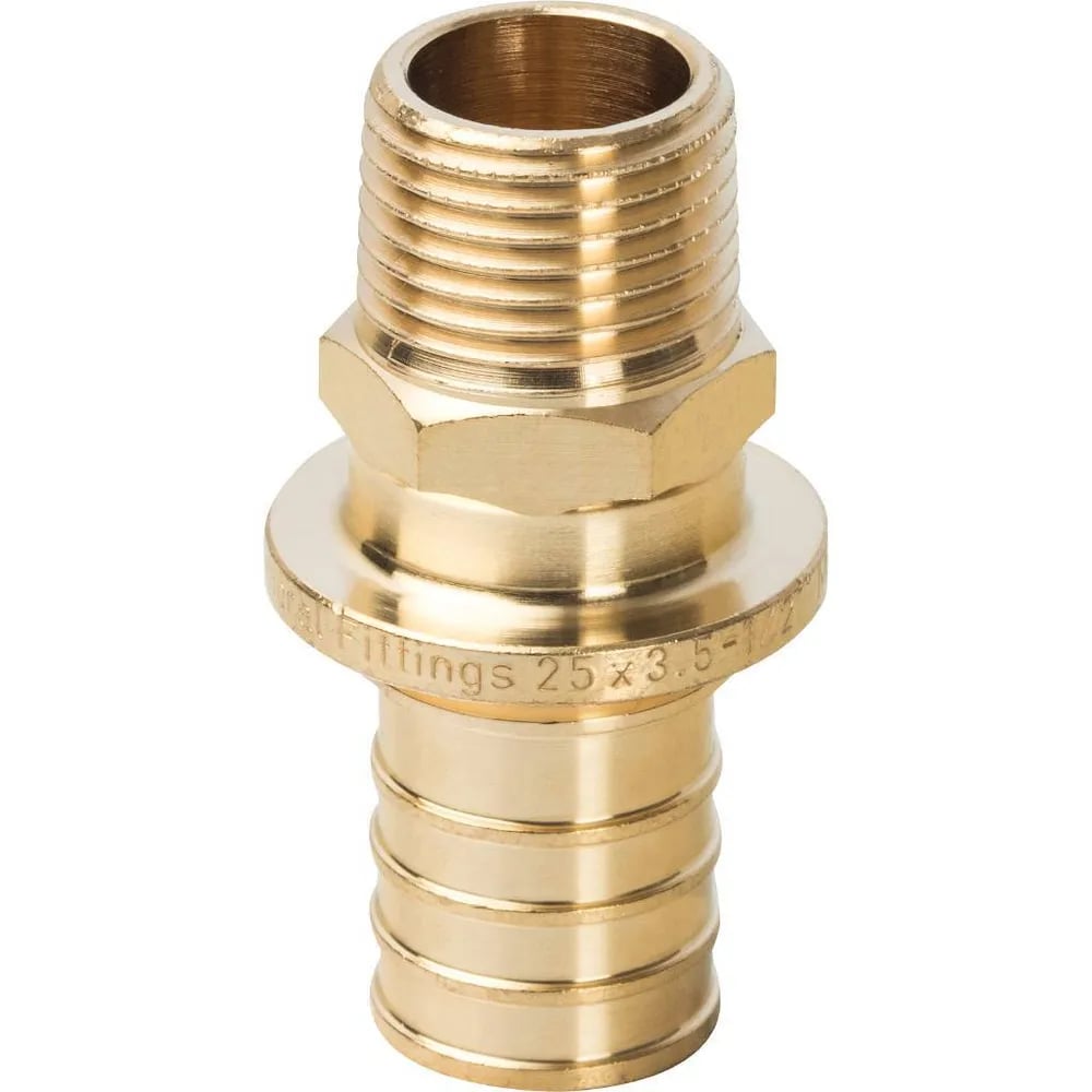 STOUT Переходник с наружной резьбой 25xR 1/2" аксиальная STOUT  SFA-0001-002512