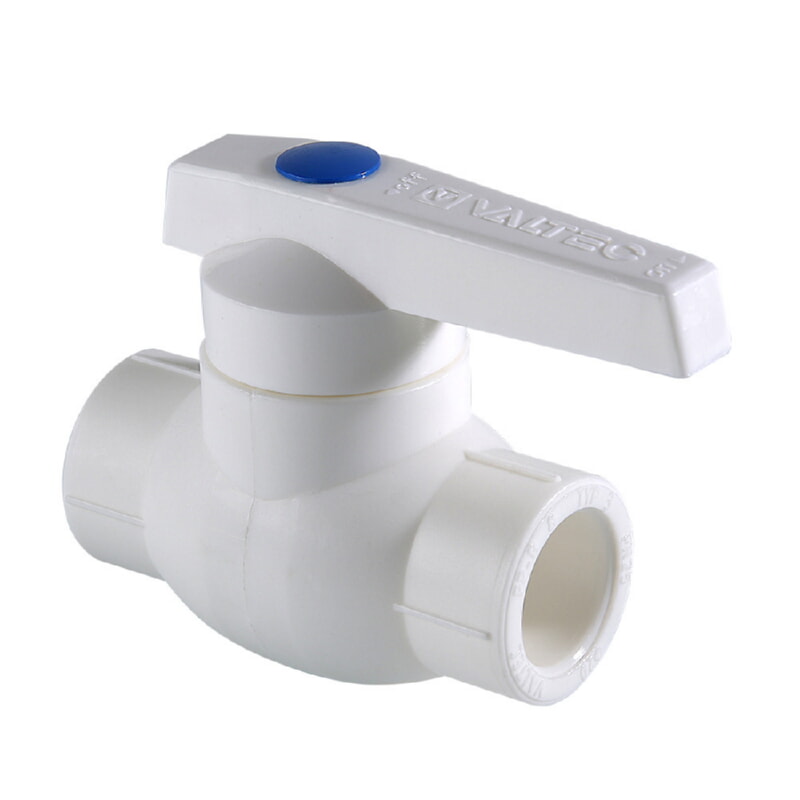 Valtec Кран шаровый 25 белый VTp.743