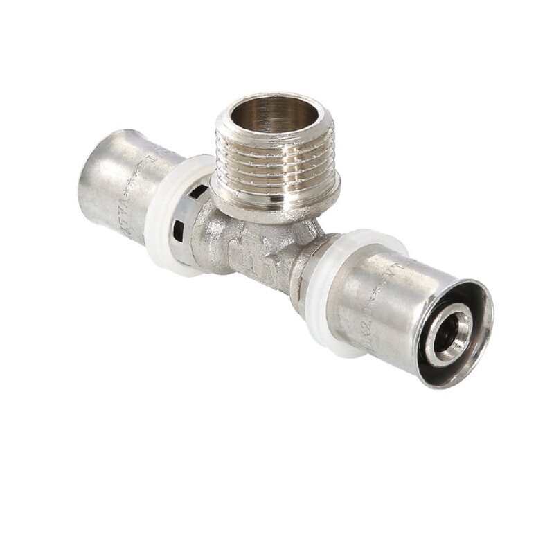 Valtec VTm.233 Пресс тройник НР 16х1/2"
