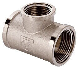 Valtec VT.750 Тройник 1 1/4"х1/2"х1 1/4" хром (1/50)