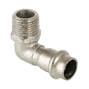 Valtec Угольник 90° с нар.р. нерж. сталь 35х1" TV9533506   VTi.953.I.003506