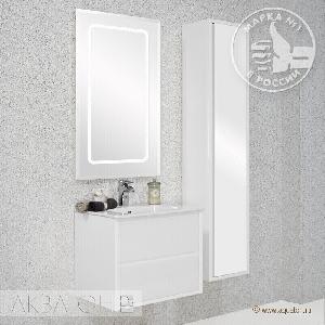AQUATON РИМИНИ 60  Зеркало (1A177602RN010) со встроенными светильникам, сенсорный выключатель,  система  подогрева ANTI–STEAM