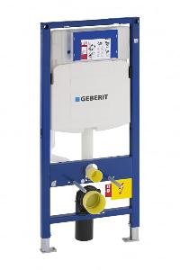 GEBERIT 111.300.00.5 Duofix Инсталляция для подвесного унитаза, 112 см,  со смывным бачком скрытого монтажа Sigma 12 см